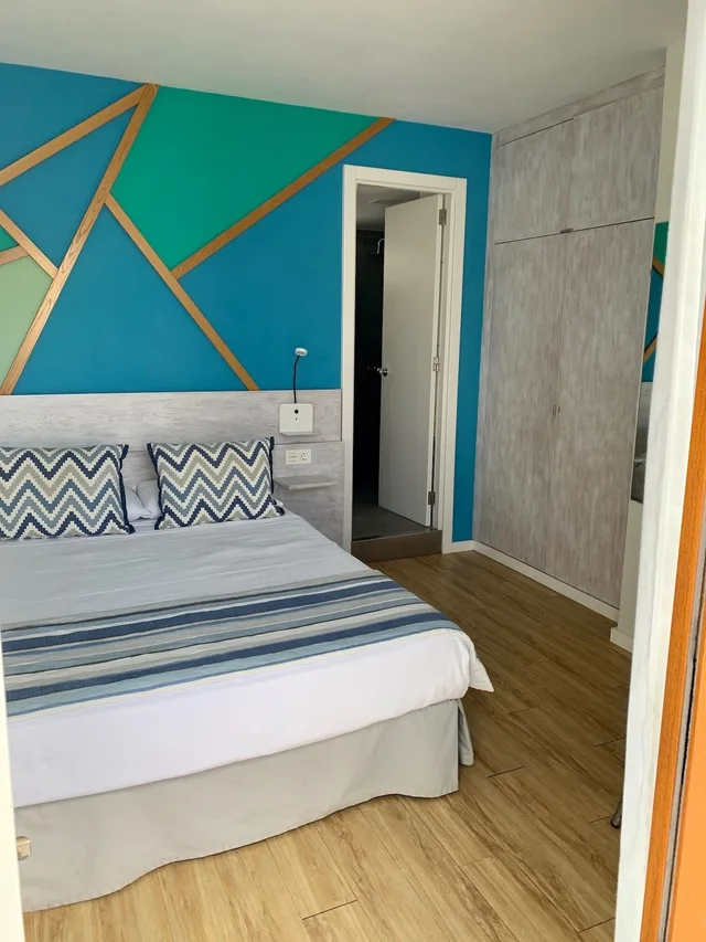 استوديو بسرير مزدوج بشرفة، Hotel Idafe 1/2