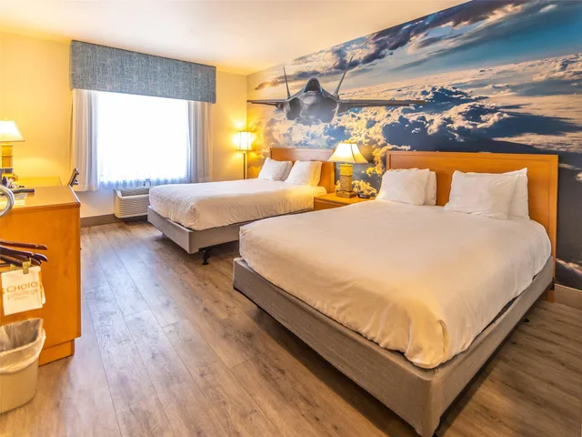 غرفة بسريرين كوين، The Hanford Hotel 3/4