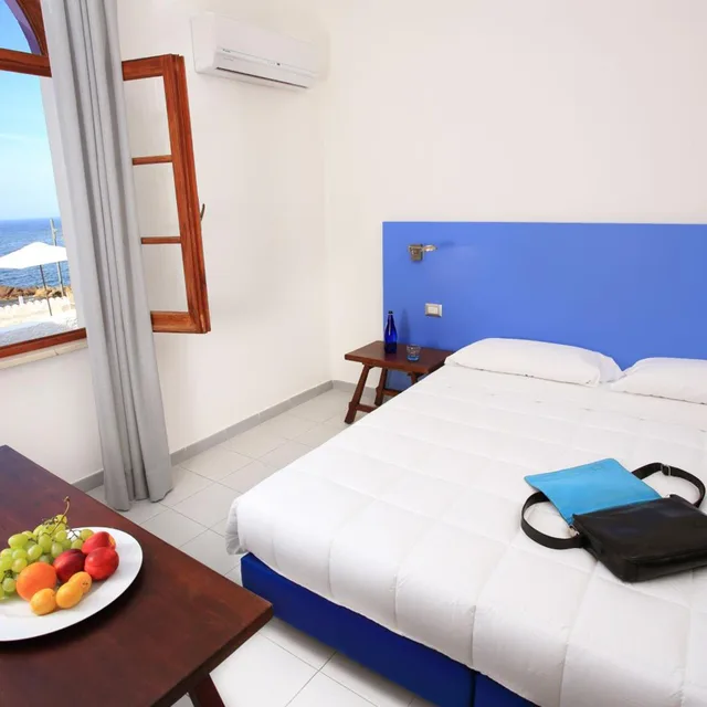 غرفة سوبيريور بسرير مزدوج أو سريرين منفصلين بإطلالة على البحر، Meli Hotel 7/10