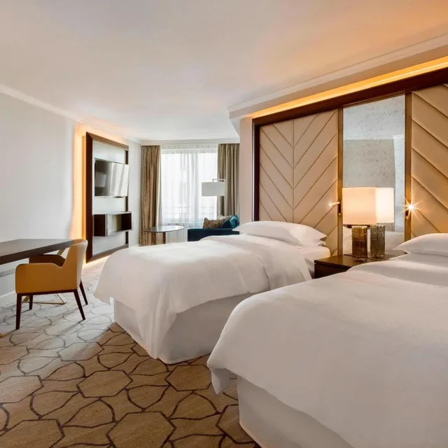 1 Bedroom, Junior Suite, Twin Beds, Club Lounge Access, Sheraton Grand Warsaw 1/3