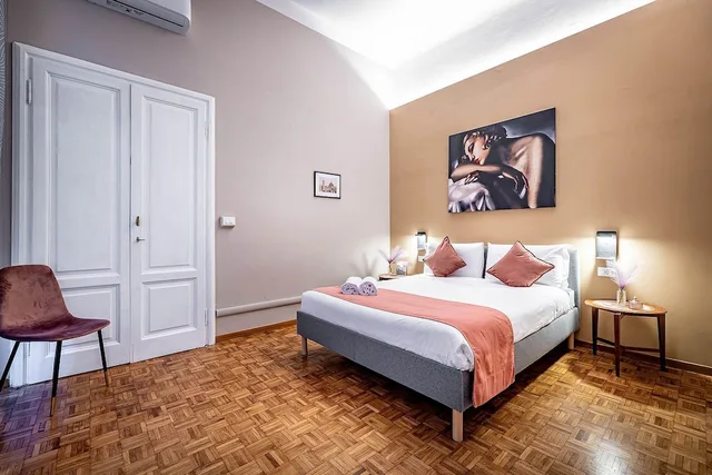 شقة سوبيريور بسرير كوين مع أريكة، Antico Centro Suites 1/7