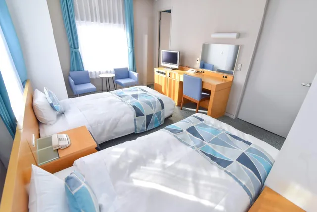 غرفة قياسية بسريرين منفصلين في الطابق العلوي، Hotel Flex 1/2
