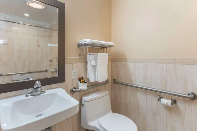 غرفة بسرير كينج لذوي الإعاقة، Best Western Plus Airport Plaza 3/3