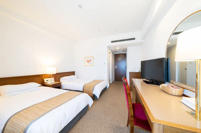 Ocean, Twin Beds، Hotel Terrace The Square Hitachi 1/5
