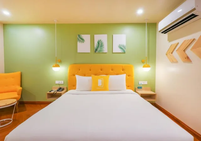 غرفة قياسية بسرير كينج، Bloom Hotel - Golf Course Road, Sector 43 1/3