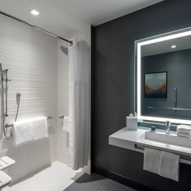 غرفة بريميوم بسرير كينج بإطلالة مع أريكة، Ac Hotel Denver Downtown 6/6