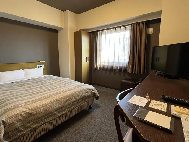 غرفة قياسية بسرير مزدوج للمدخنين، Hotel Route-Inn Natori 1/1