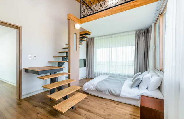 فيلا بسريرين مزدوجين وفرشتي فوتون بـ4 غرف نوم بمسبح خاص، Eco Green Resort 4/10