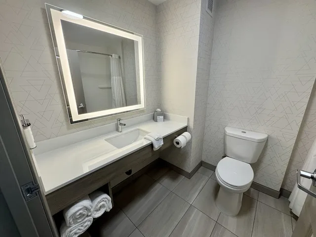 غرفة قياسية بسرير كوين، Holiday Inn Express Suites Limerick Pottstown 2/4