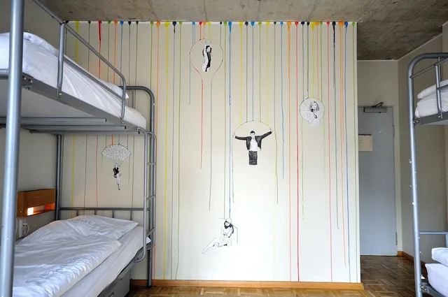سكن مشترك مختلط بأسرّة بطابقين، Five Elements Hostel Frankfurt 6/7