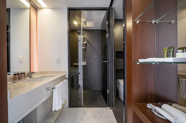 Ocean, Superior, Family, 1 Double and 1 Single Bed، Sweetmay Seogwipo 1/1