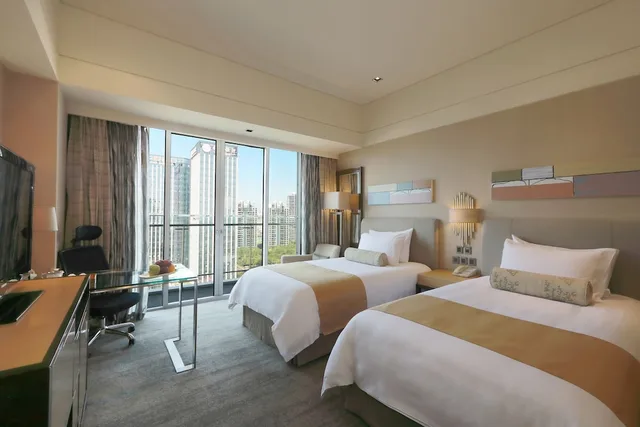 Deluxe Cbd View Twin Room، Xiamen International Conference Center Hotel 2/5