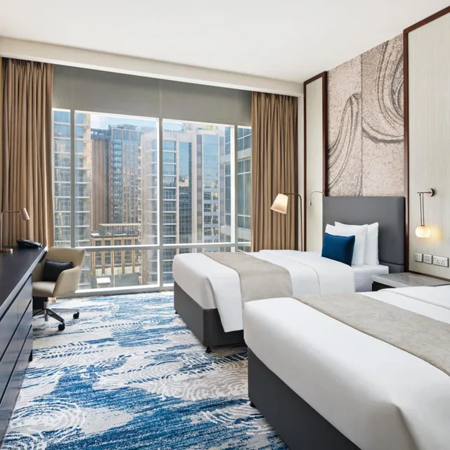 غرفة تنفيذية بسرير فردي، Novotel Dubai Gold District 5/10