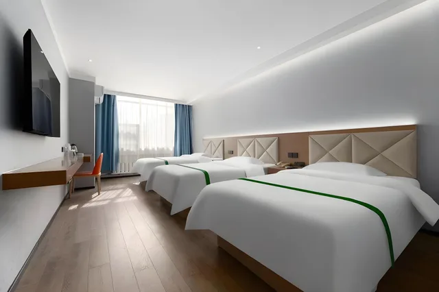 غرفة ثلاثية بثلاثة أسرّة، GreenTree Inn Tianjin Beiyang Bridge Hotel 1/2
