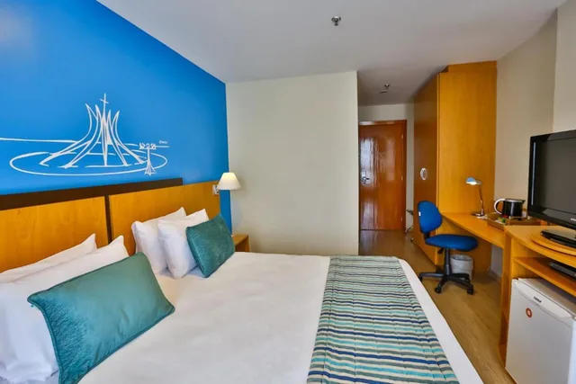 غرفة ديلوكس بسرير مزدوج، Comfort Hotel Taguatinga 2/5