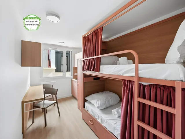 Studio, Cabin, Twin Beds, Bunk Bed، All Suites Appart Hotel la Teste de Buch 1/1