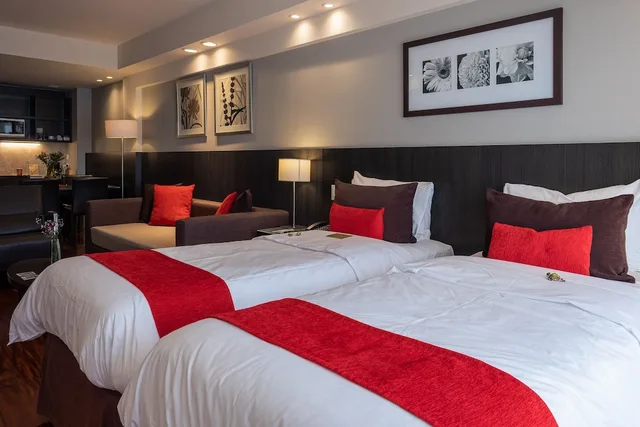 غرفة عائلية بسريرين منفصلين مع أريكة، Urban Suites Recoleta Boutique Hotel 2/6