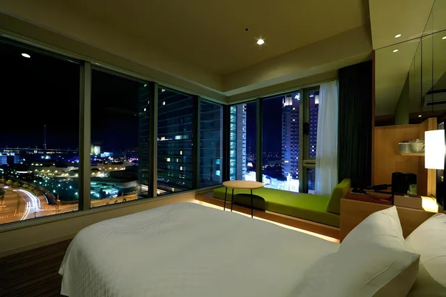 غرفة ركنية بسريرين منفصلين في طابق مرتفع، The Singulari Hotel And Skyspa At Universal Studios Japan 1/2