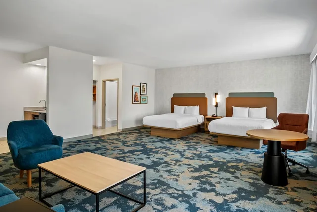 جناح بسريرين كوين بغرفة نوم واحدة، Hampton Inn And Suites Waxahachie 9/10
