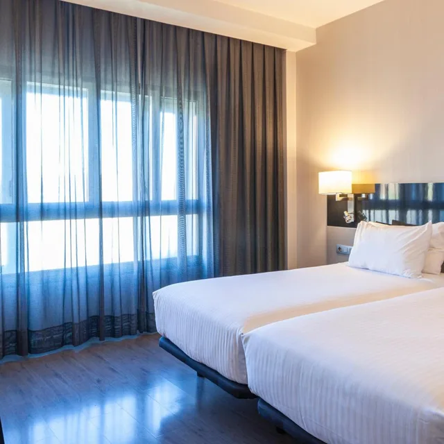 غرفة بسريرين منفصلين، Hotel Porcel Torneo 1/9