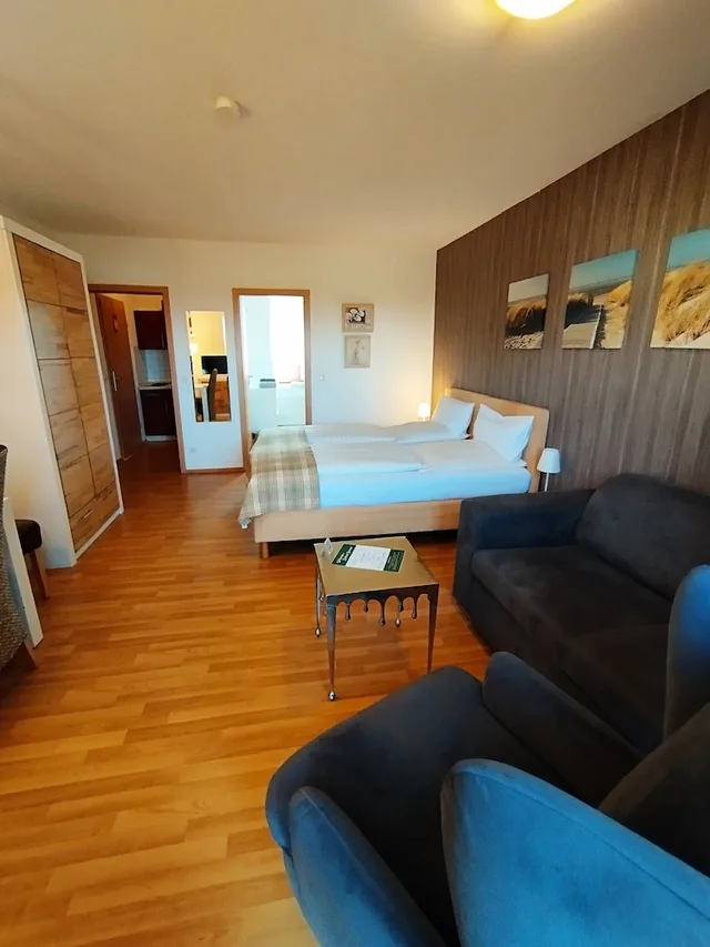 شقة بسرير مزدوج وسرير فردي بغرفة نوم واحدة، Landhaus Hammoor - Guest House 7/10