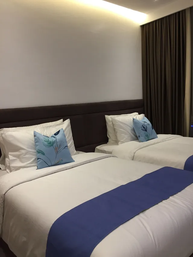 غرفة ديلوكس بسريرين مزدوجين، White Breeze Palawan Boutique Hotel 2/10