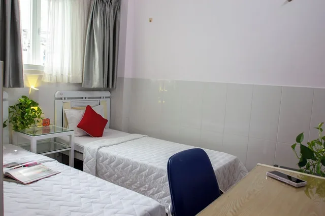 غرفة قياسية بسريرين منفصلين، Quang Guest House 8/10