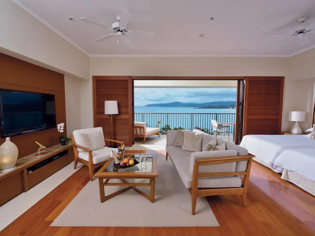 غرفة كلوب ديلوكس بسريرين مزدوجين بإطلالة على البحر بغرفتي نوم، The Terrace Club Wellness Thalasso At Busena, an SLH Hotel 1/1