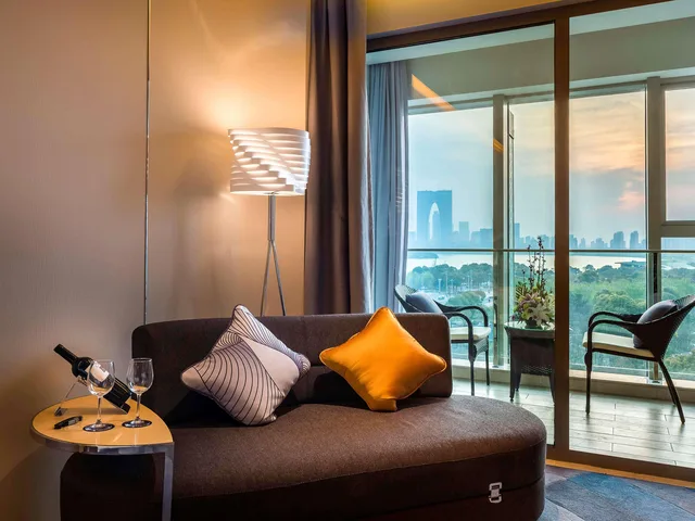غرفة ديلوكس بسرير مزدوج، Novotel Suzhou Sip 4/4