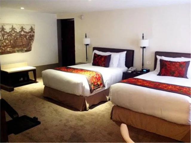 غرفة غراند بسريرين مزدوجين، Quinta Real Puebla 1/10