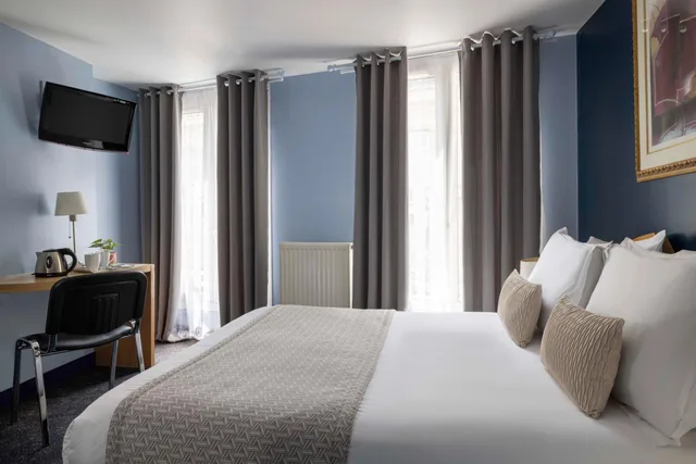 غرفة اقتصادية بسرير مزدوج، Grand Hotel Du Calvados 2/10