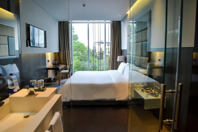 غرفة سوبيريور بسرير كوين، GHL Hotel Bioxury 3/3