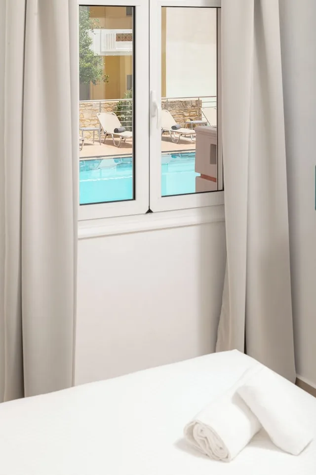 شقة عائلية بسرير كوين وسريرين منفصلين بغرفة نوم واحدة، Thelesi Apartments 3/10