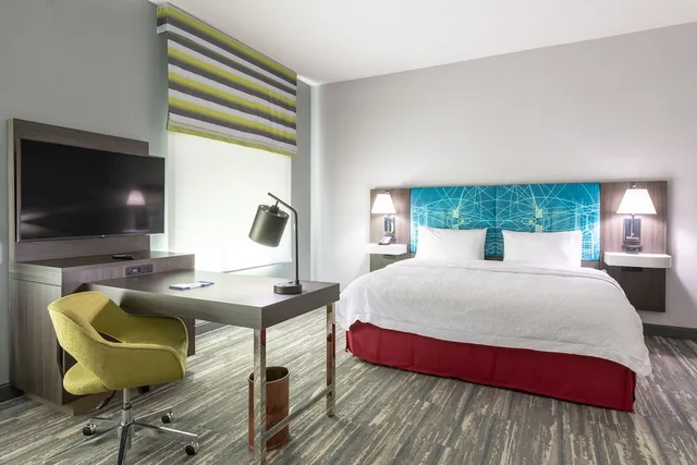 جناح استوديو بسرير كينج مع أريكة لذوي الإعاقة، Hampton Inn & Suites Dallas East TX 3/6
