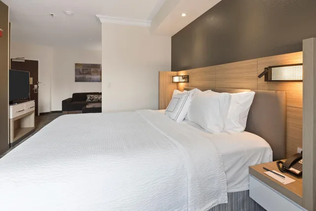 جناح بسرير كينج مع سرير سحّاب إضافي مع أريكة بحوض استحمام لذوي الإعاقة، Springhill Suites By Marriott Sacramento Airport Natomas 1/2
