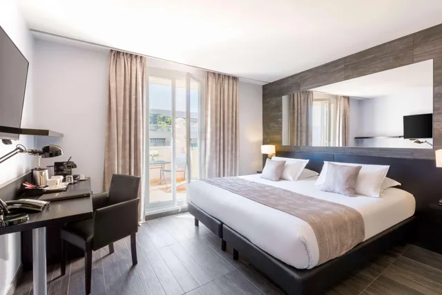 غرفة ديلوكس بسرير مزدوج أو سريرين منفصلين، Best Western Plus Hotel Massena Nice 6/9