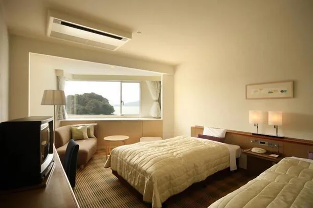 غرفة بسريرين منفصلين، Hotel Harvest Hamanako 1/1
