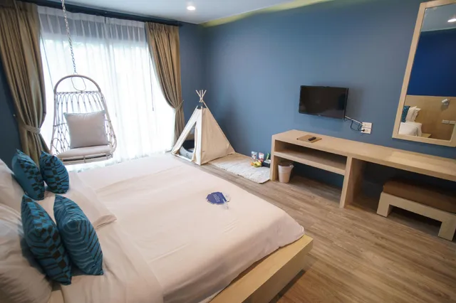 غرفة بريميير بسرير كينج، Ketawa Pet Friendly Hotel and Cafe (ex Ketawa Stylish Hotel) 1/1