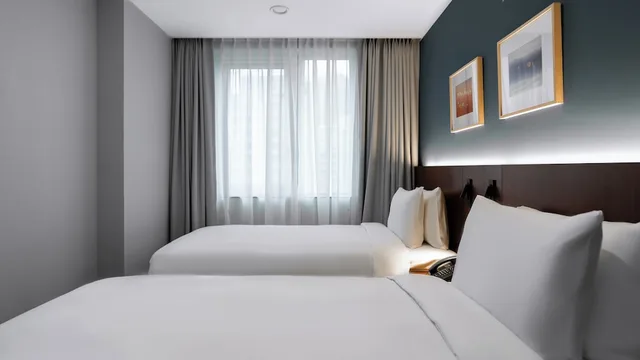 غرفة قياسية بسريرين منفصلين، The Prima Hotel Jongno 4/6