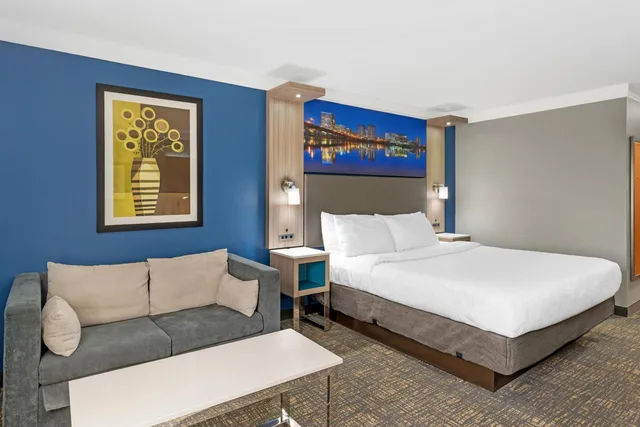 غرفة مفردة بسرير كينج مع أريكة، Best Western Plus Glen Allen Inn 5/8
