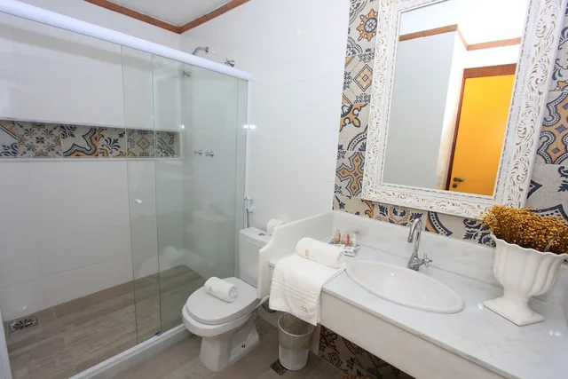 جناح تنفيذي بسرير كوين بإطلالة على البحيرة، Hotel Boutique Recanto Da Passagem 5/7