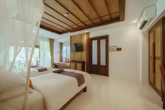 Tropical, Family, Cottage, Double Bed، Ban Sainai Resort - SHA Extra Plus 2/2