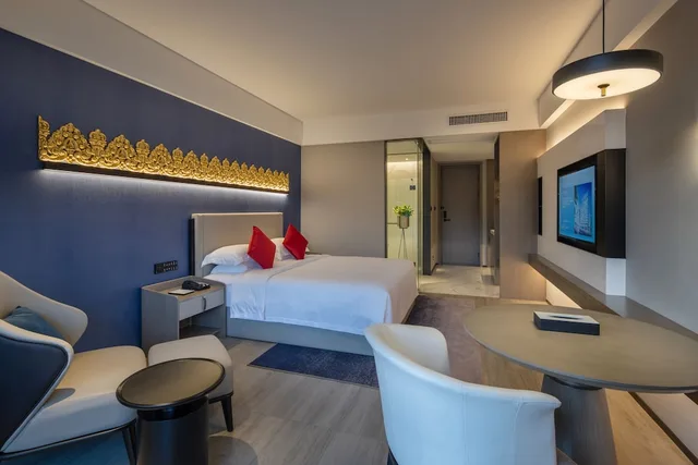 غرفة ديلوكس بسرير كينج، Tian Yi International Hotel 9/10