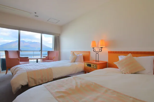 Room, Twin Beds, High Floor, Kagoshima Sun Royal 1/10