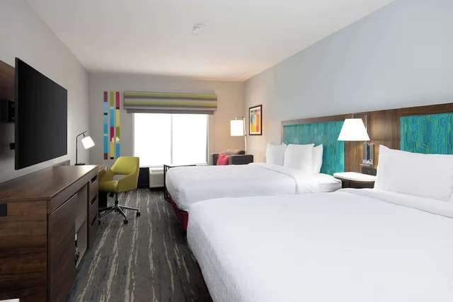 غرفة بسريرين كوين لغير المدخنين، Hampton Inn Alpharetta Roswell Ga 3/10