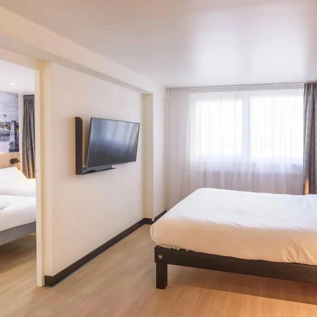 غرفة عائلية، B&B Hotel Toulouse Universite 1/7