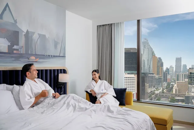غرفة قياسية بسرير كينج، Novotel Bangkok Platinum 10/10