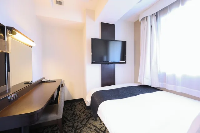 غرفة بسرير مزدوج، APA Hotel Mita-Ekimae 2/4
