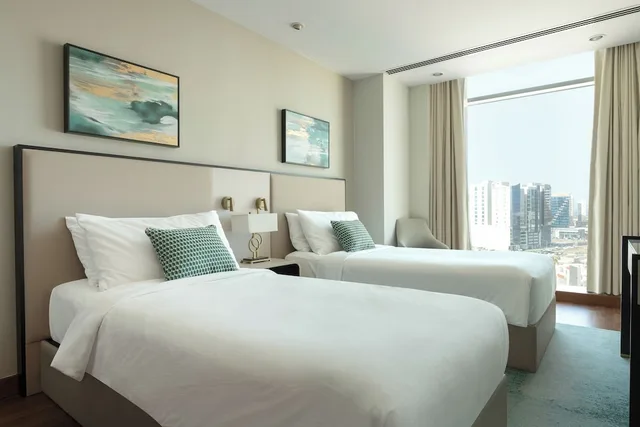 شقة بسريرين منفصلين وسريرين كينج بـ3 غرف نوم، Fraser Suites Seef Bahrain 2/10