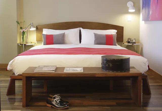 جناح فاخر بسرير كينج بحوض جاكوزي، Palo Santo Hotel 3/6